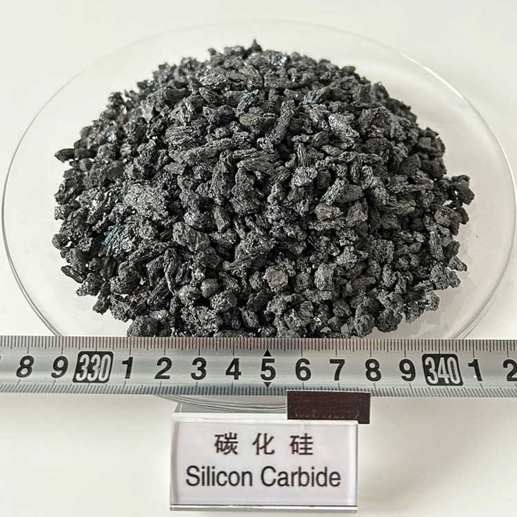 Silicon carbide particles